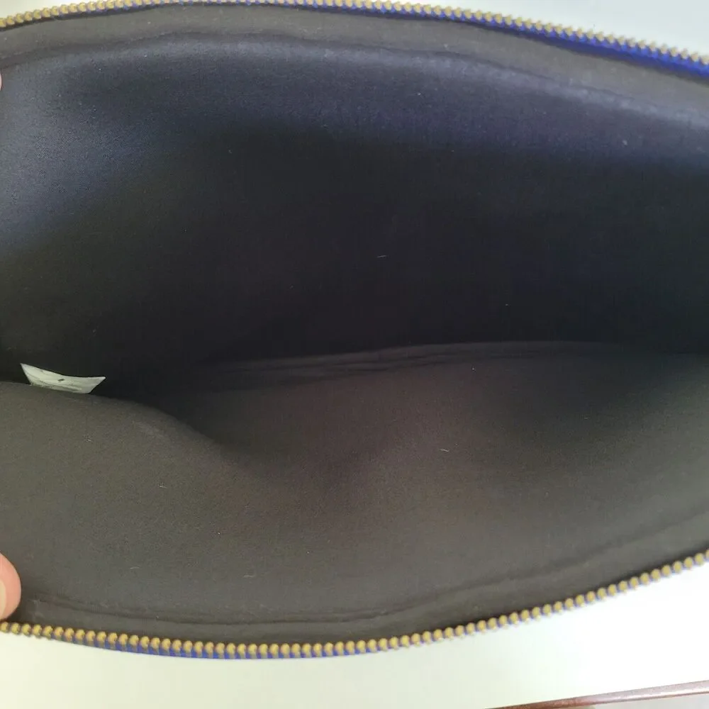 Kate Spade Slim Universal Blue Laptop Bag Sleeve Pouch‎ Zip 13Inch Padded